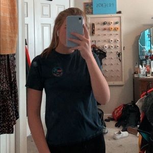 NAVY BLUE VANS shirt